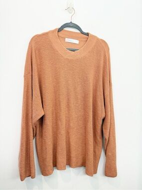 Free People FP Beach Malibu Sweater Long Sleeve Top Size Large